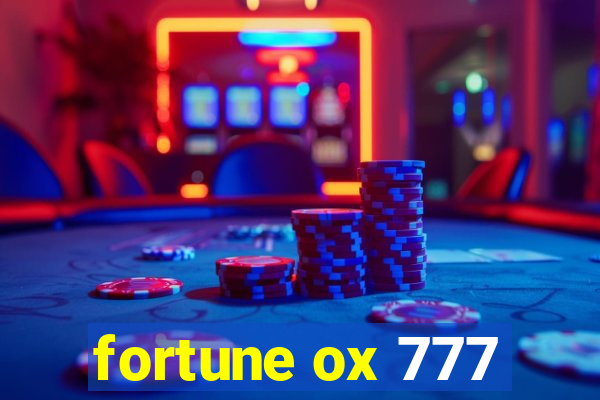 fortune ox 777